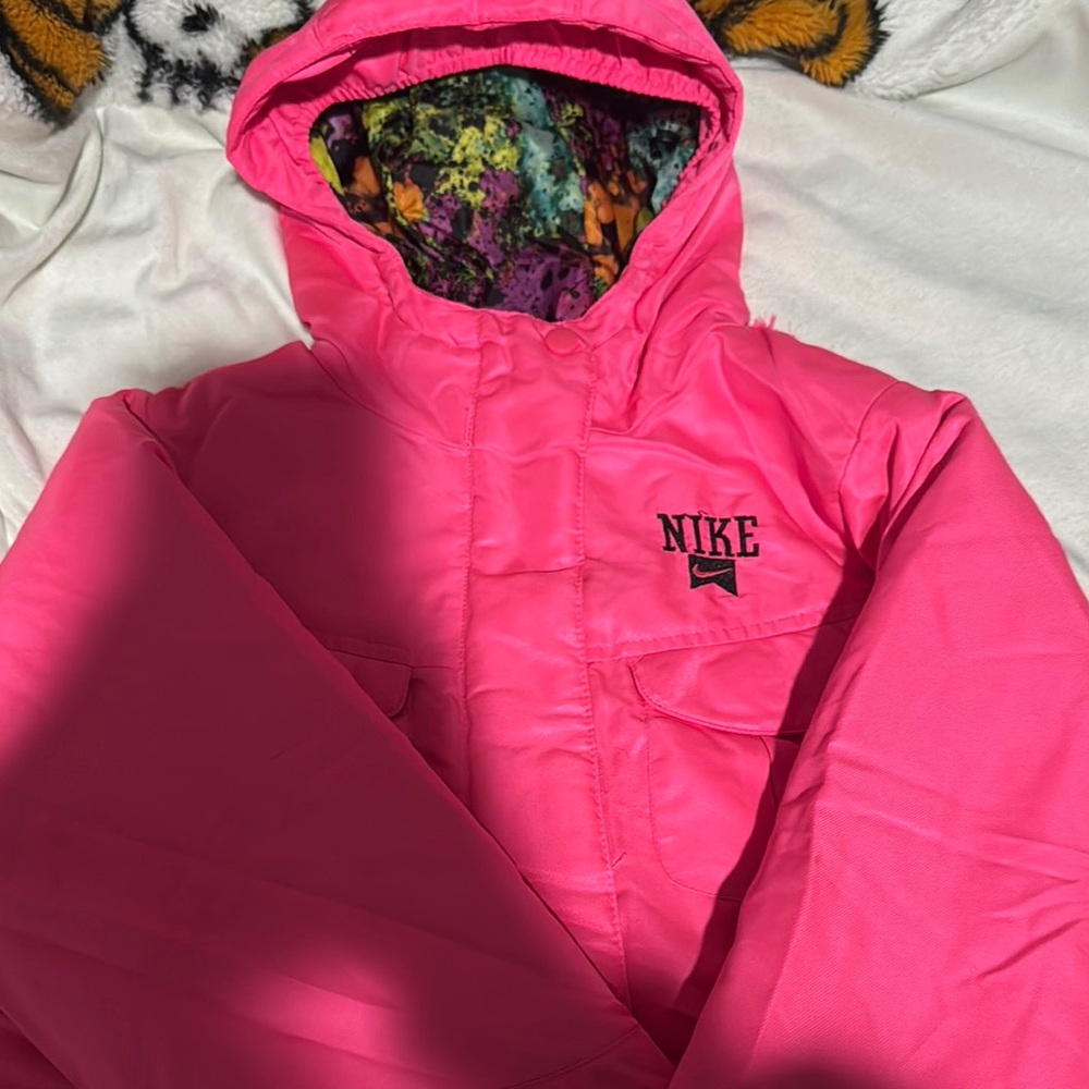Nike Pink Hooded Jacket